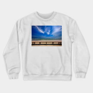 Keros beach - Lemnos island Crewneck Sweatshirt